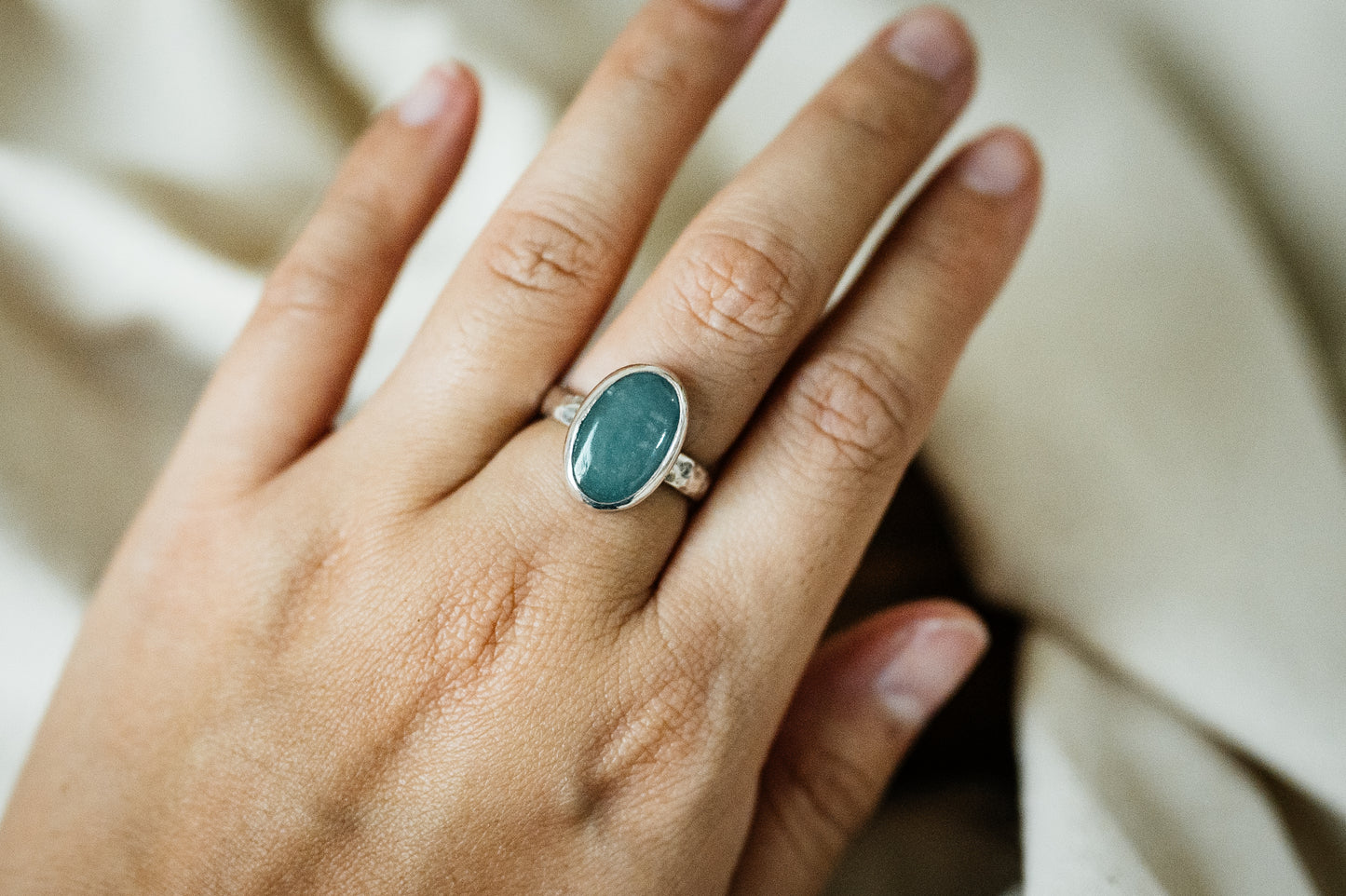 Guatemalan Jade Ring