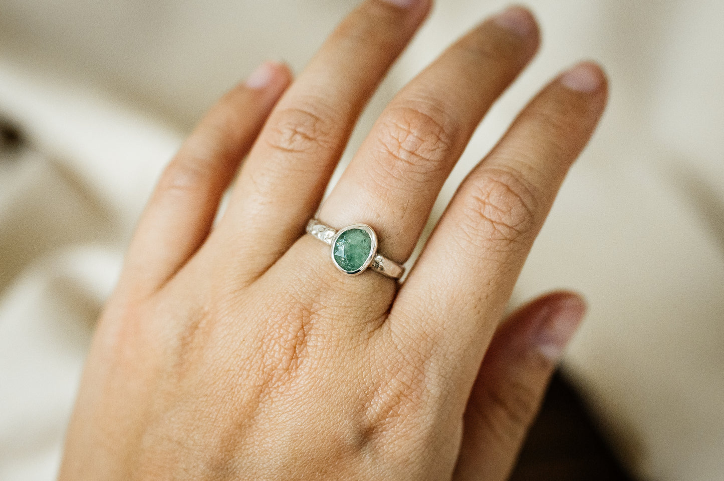 Russian Emerald Ring