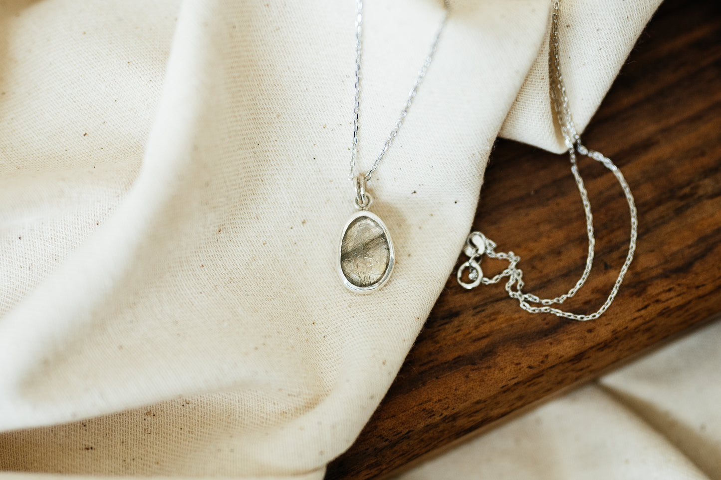 Rutilated Quartz Necklace