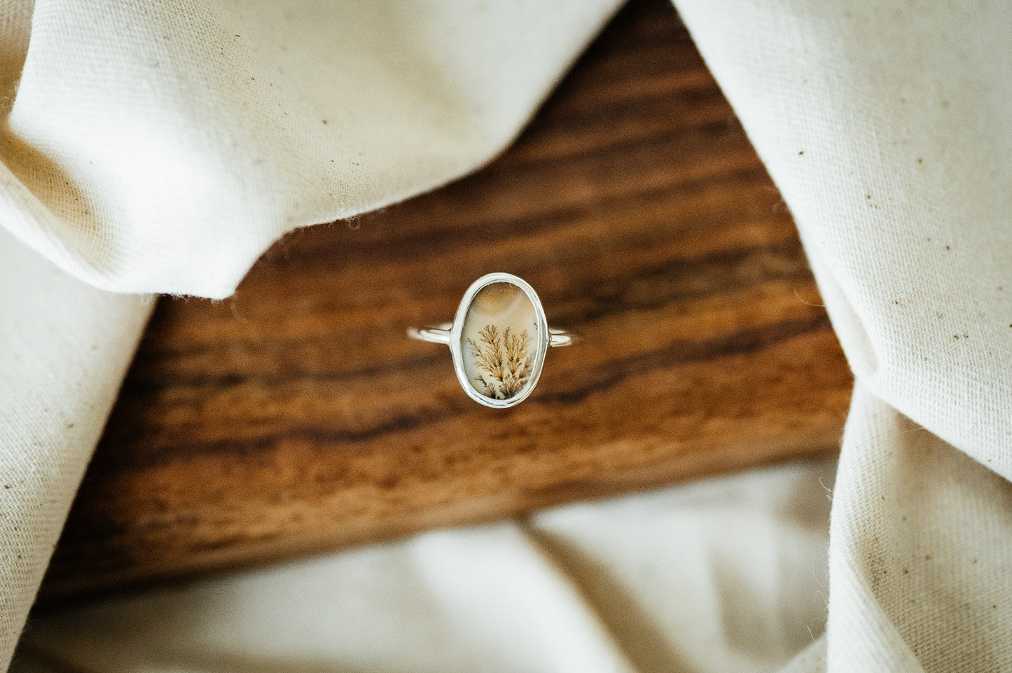 Dendritic Agate Ring I