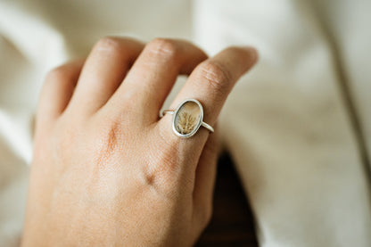 Dendritic Agate Ring I