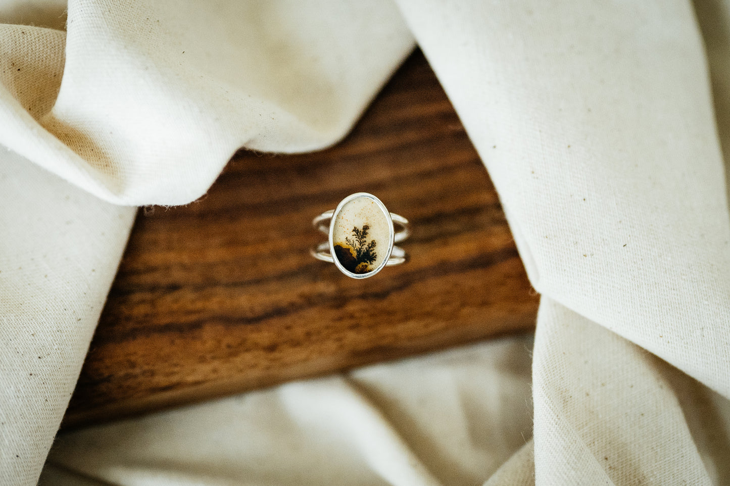 Dendritic Agate Ring II