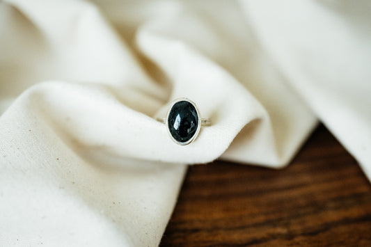 Black Jade Ring