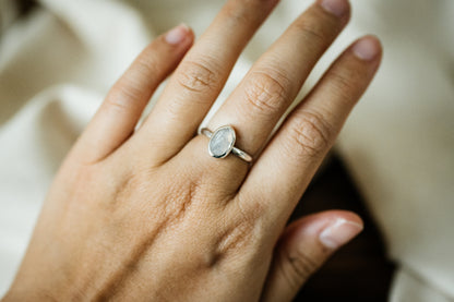 Rosecut Moonstone Ring II