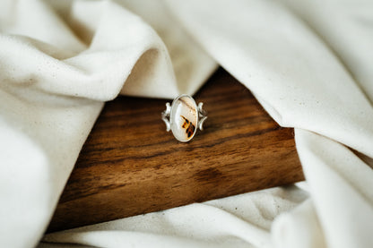 Montana Agate Fan Ring