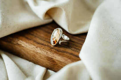 Montana Agate Fan Ring