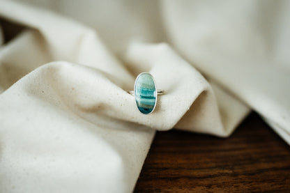 Opalised Wood Ring