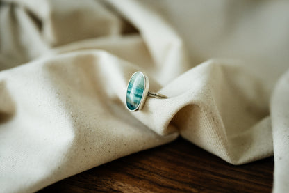 Opalised Wood Ring