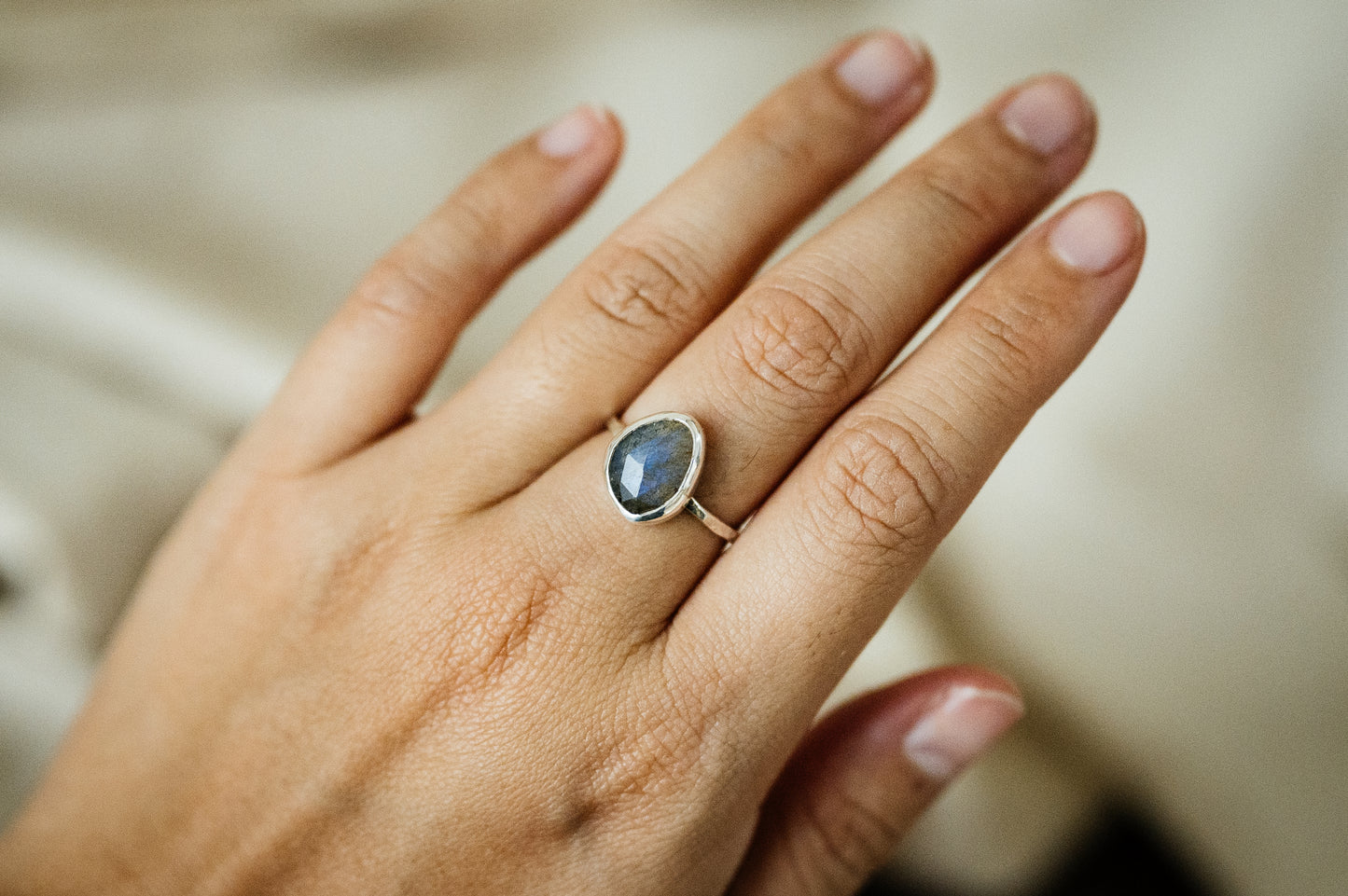 Labradorite Ring