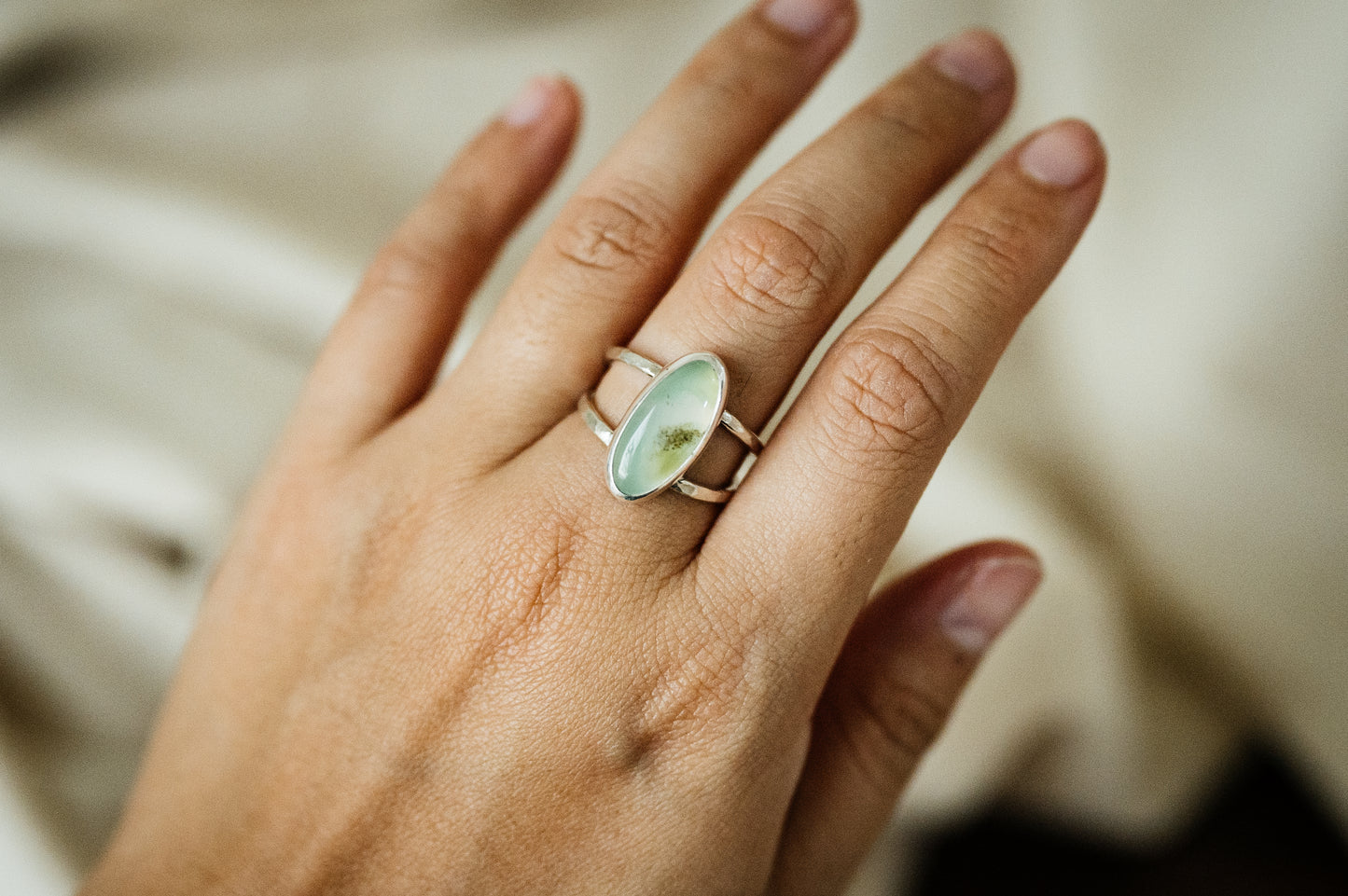 Chrysoprase Ring