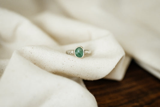 Russian Emerald Ring